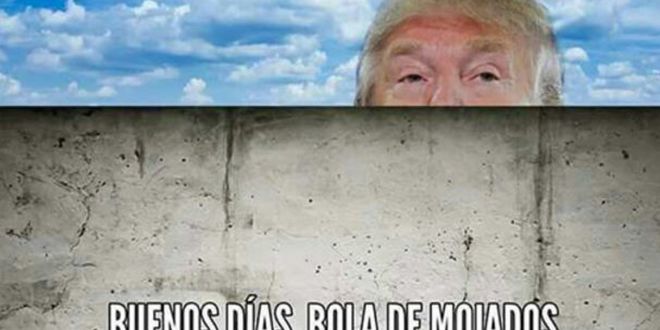 Trump é um muro no caminho!