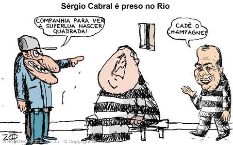 Sérgio Cabral: nada de versos “cabralinos” soltos .todos presos!