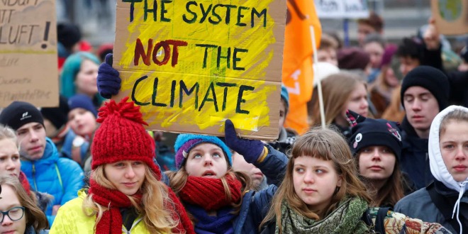 Estudantes de 123 países se unem contra as mudanças climáticas